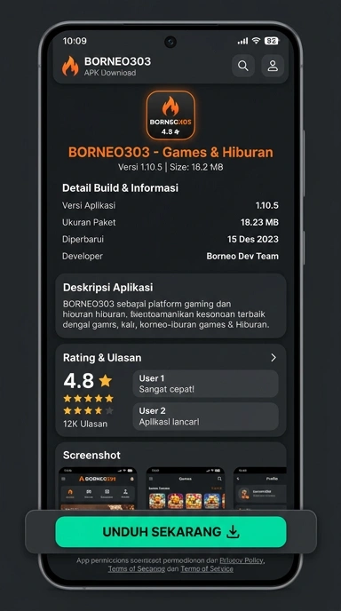 Unduh dan Instal APK Borneo303 untuk Android